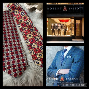 (2) vintage Robert‎ Talbott Studio Parisian Neck ties. (M-5)